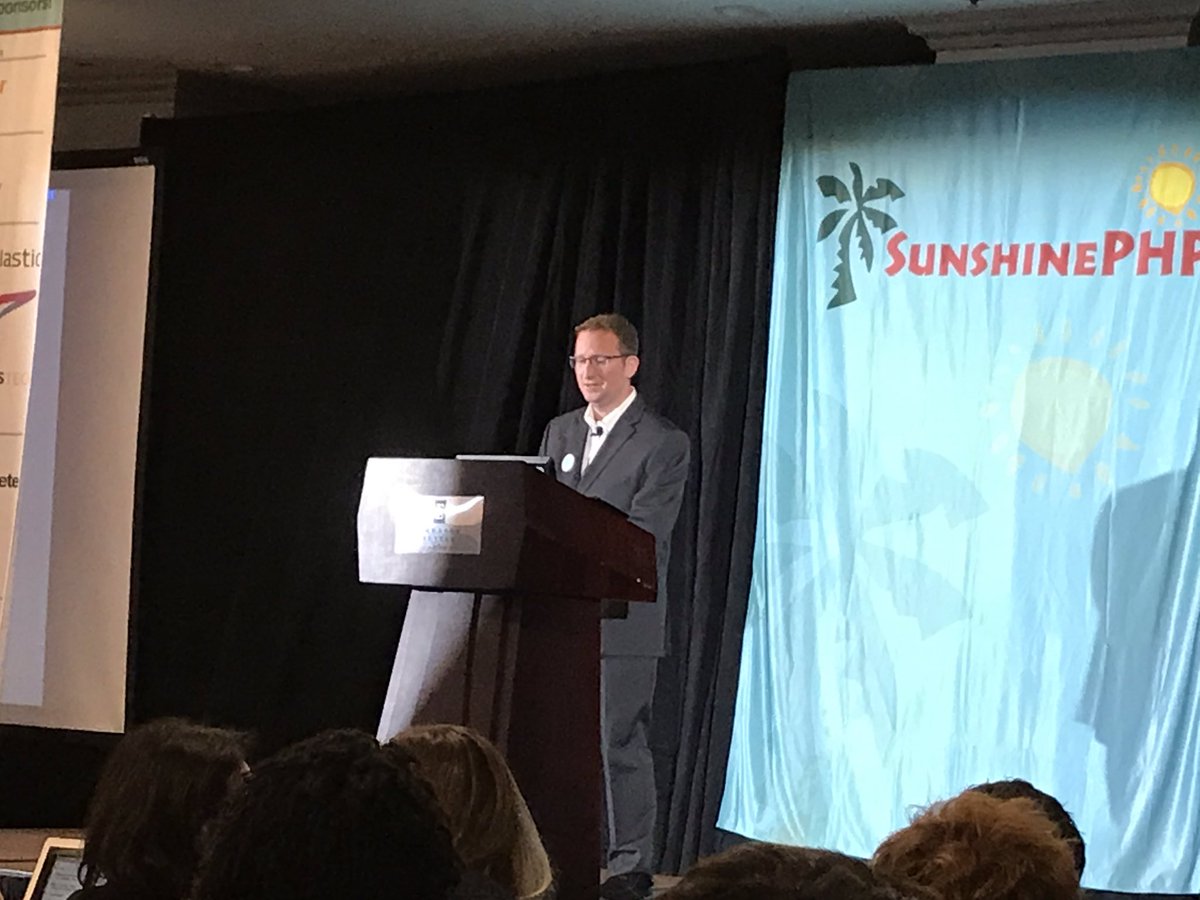 CalEvans's tweet image. #sunphp19 one of the organizers of the BEST WordCamp - @wordcampmiami - and my good friend, @dimensionmedia