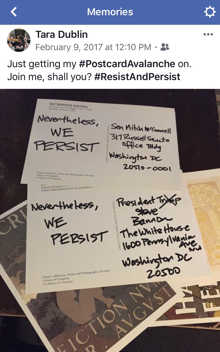 taradublinrocks's tweet photo. Maybe it’s time for another #PostcardAvalanche now that #Warren2020 & other women have declared their intentions for 2020. Because When Democratic Women Run, Stuff Gets Done™️ #WePersist #ElectDemWomen #NoWhiteGuys2020 #SaturdayMotivation #FacebookMemories https://t.co/zVkWw2xs84