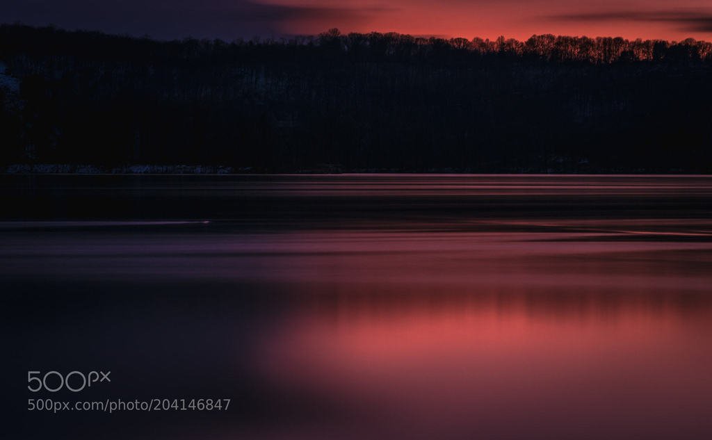 Susquehanna long exposure (автор фото gdennis2800) #long exposure,water,river,sunset,orange,glow,soft,night,sky,sun,beautiful,serene,calm,lake