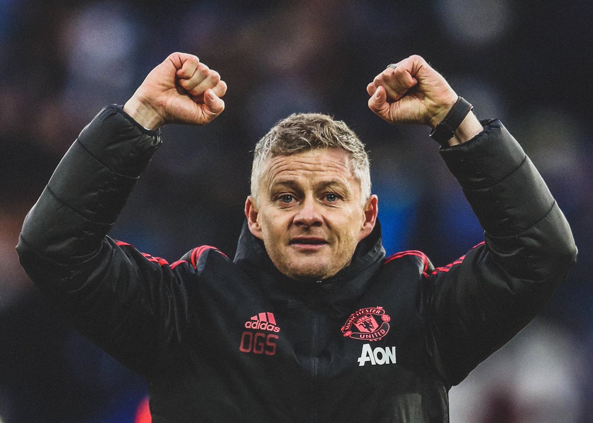🔴 Ole Gunnar Solskjaer announced as manager:

4️⃣ <a href="/ChelseaFC/">Chelsea FC</a> (37 Points)
5⃣ <a href="/Arsenal/">Arsenal</a> (34 Points)
6⃣ <a href="/ManUtd/">Manchester United</a> (26 Points)

🏟 After 10 league matches in charge:

4️⃣ <a href="/ManUtd/">Manchester United</a> (51 Points)
5️⃣ <a href="/ChelseaFC/">Chelsea FC</a> (50 points)
6⃣ <a href="/Arsenal/">Arsenal</a> (50 Points)

👏 Incredible turnaround.