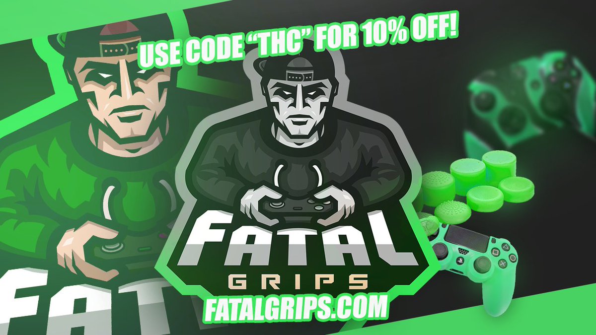 THC Racing (@thcracing) on Twitter photo Looking for the best controller grips?
Go check out <a href="/FatalGrips/">Fatal Grips</a>
Use THC for 10% OFF!! instore
fatalgrips.com Looking for the best controller grips?
Go check out <a href="/FatalGrips/">Fatal Grips</a>
Use THC for 10% OFF!! instore
fatalgrips.com