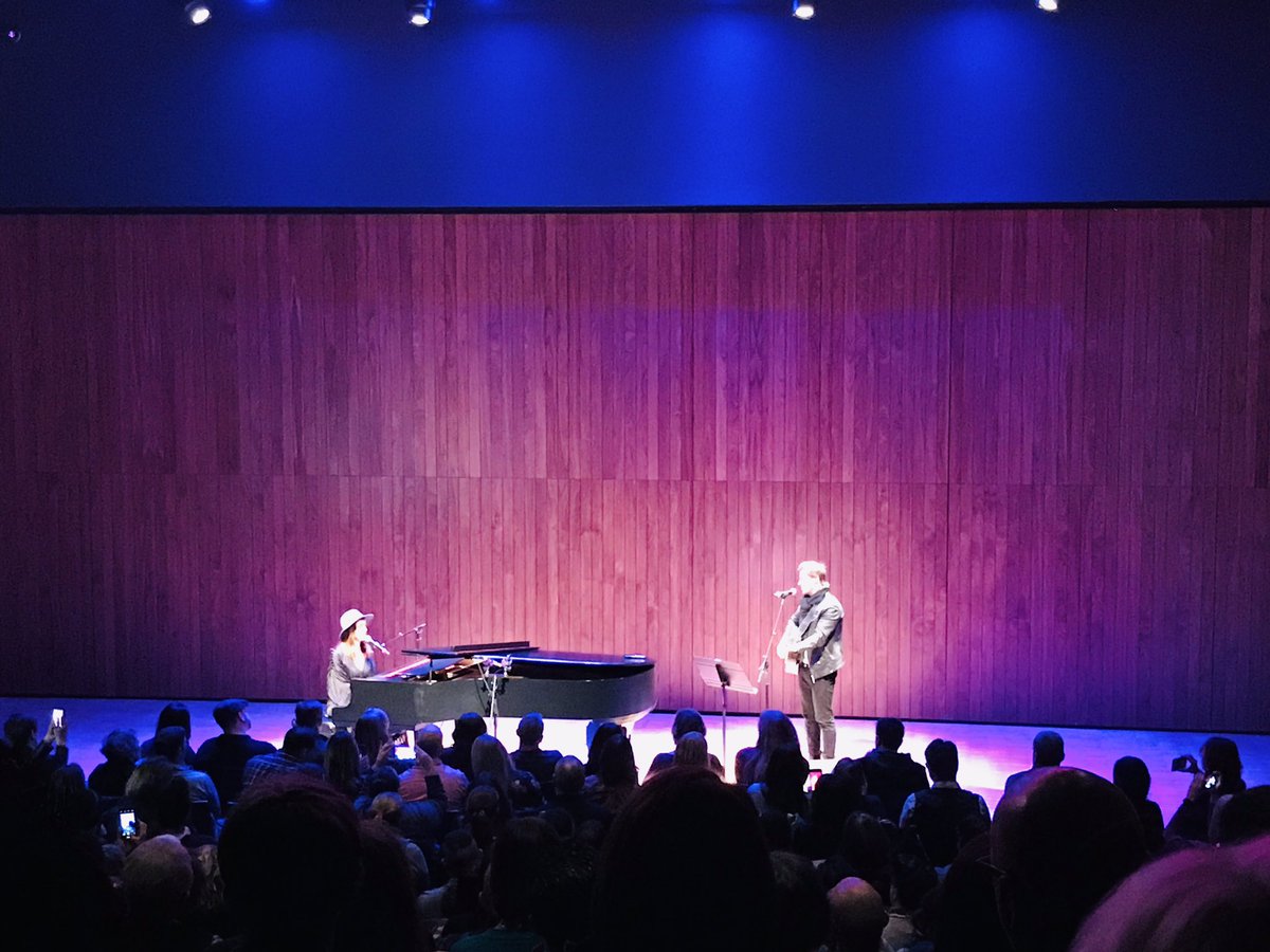 Robpmah's tweet photo. Really enjoyed the show and performance last night from @rainemaida &amp; @chantalkreviaz at @nmc_canada. Some great insight into the creative process and a glimpse of their personal journey. If you get a chance... go see “I’m Going to Break Your Heart.” https://t.co/xhzx62y21c