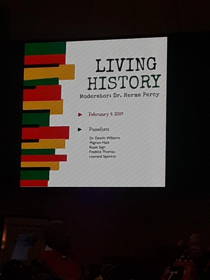 dewittswilliams's tweet photo. Happy Sabbath! Today at @emmanuelsda we had a lovely panel for the Living History program. I am your humble servant in the yellow. https://t.co/iIzNZzwj10
