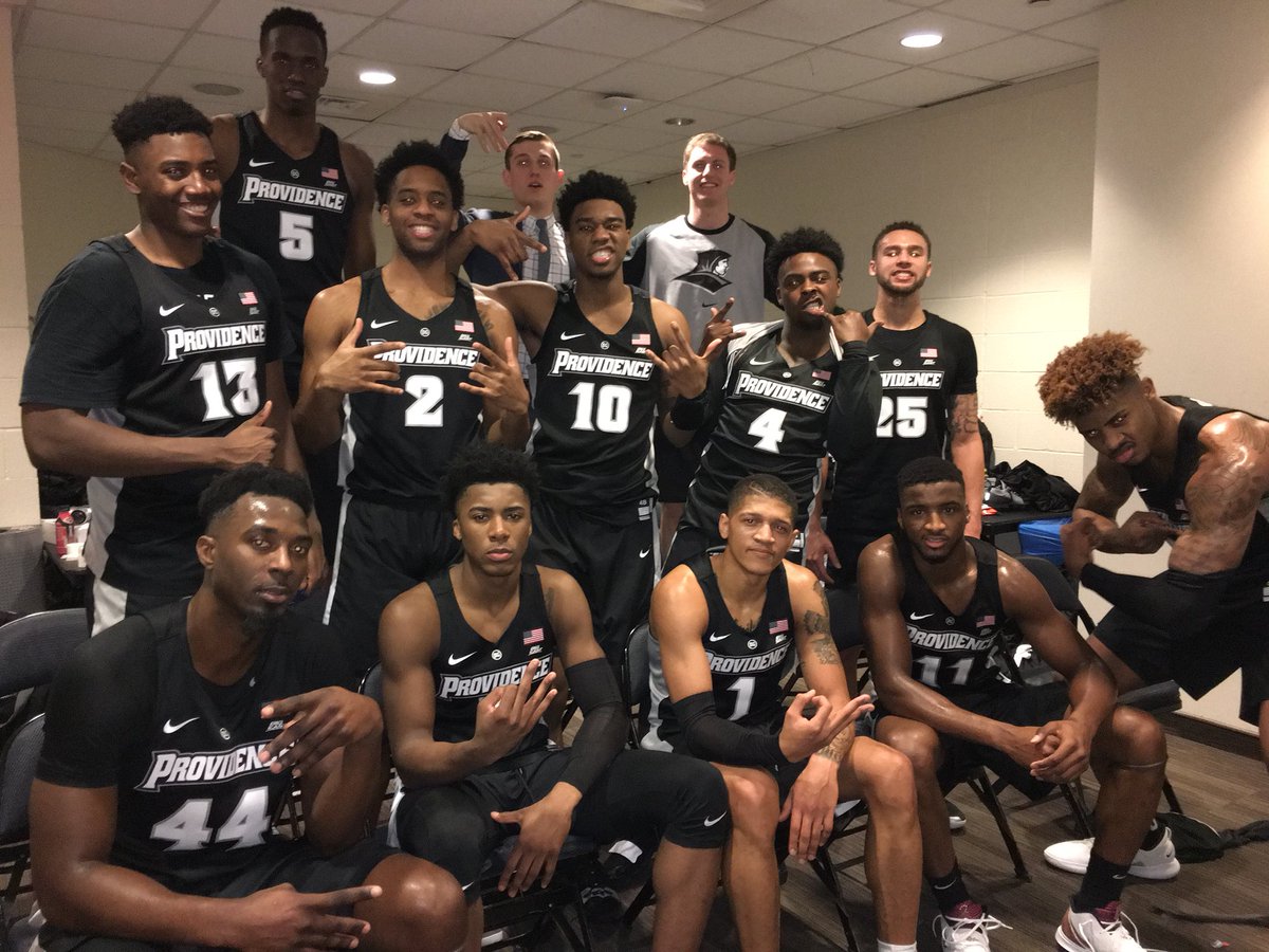 PCFriarsmbb's tweet photo. Today was one of the most joyous games I have had coaching. This building has been special for us. So happy for these guys. Ed Cooley on the Friars’ 70-56 win over SJU at MSG https://t.co/eWRQwLDu5P