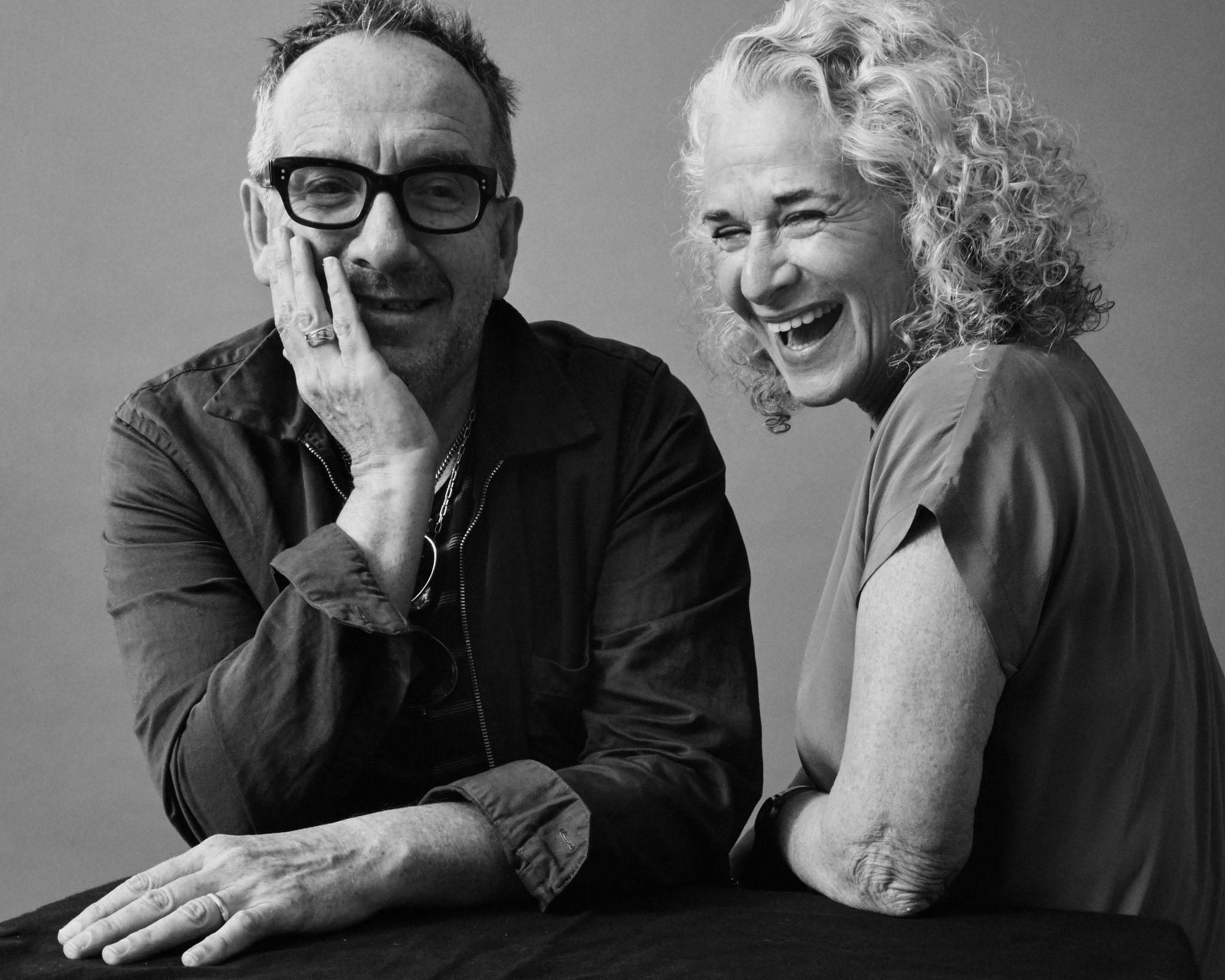 Happy birthday, seen here with fellow legendary songwriter, Love this picture so much. 