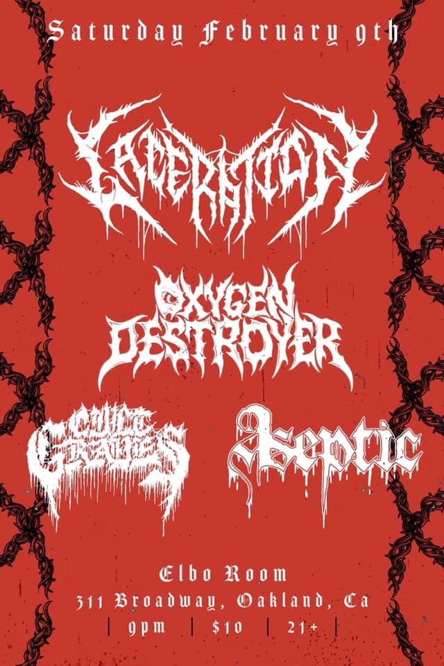 Oxygen Destroyer (@oxygen_destroyr) on Twitter photo LA was fucking mind blowing!
Tonight, the tour comes to an end.
OAKLAND SHALL BE VAPORIZED!!
facebook.com/events/5404780… LA was fucking mind blowing!
Tonight, the tour comes to an end.
OAKLAND SHALL BE VAPORIZED!!
facebook.com/events/5404780…