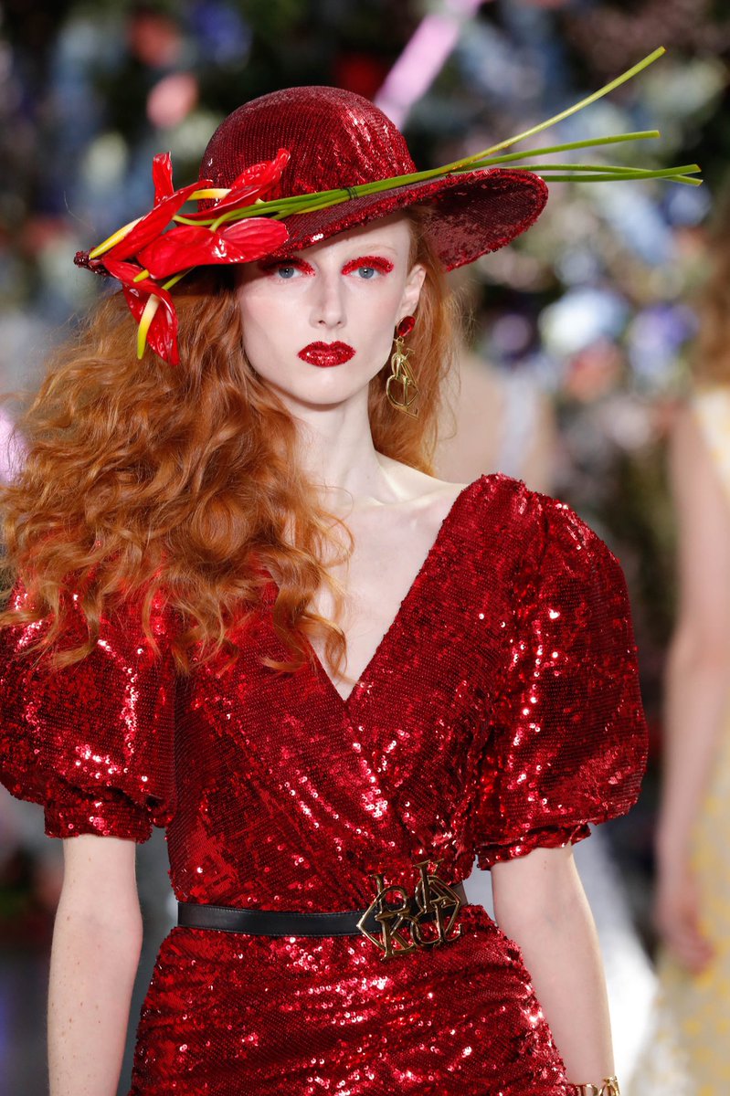 OfficialRodarte's tweet photo. Love Maryel Sousa on the runway (Ph: @PresleyAnnPhoto). #rodarte https://t.co/Qw4bgavzYr