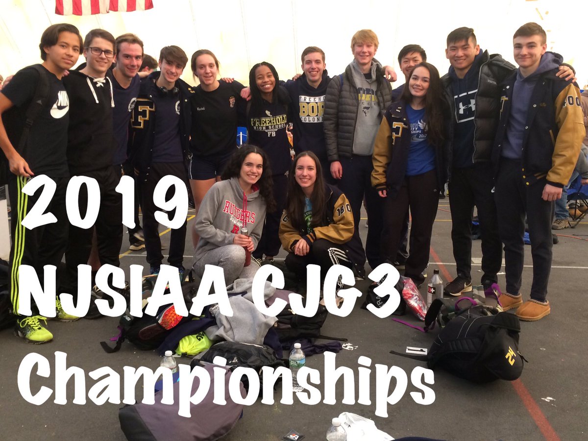 Freeholdhs's tweet photo. Well done today at the NJSIAA CJG3 Championships 🏅🏅Lots of PB’s and good times!  Long day, but the Grind don’t Stop! @FBHSathletics @FRHSDSup https://t.co/LquuohIdqI