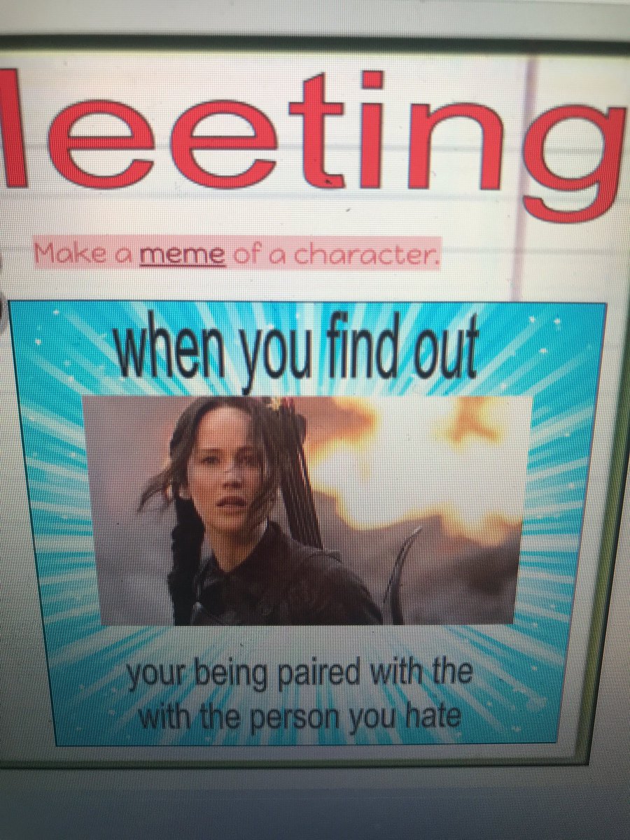 blemus28's tweet photo. Check out my friend Saraโs Ss awesome memes created with #GoogleDrawings for her reading circles activity!! She combined what she learned in #DigitalInteractiveNotebooks session and @MarilynEDU session!! @CoachellaCUE #Techfest19 #BetterTogether https://t.co/SlhlZa1s5z