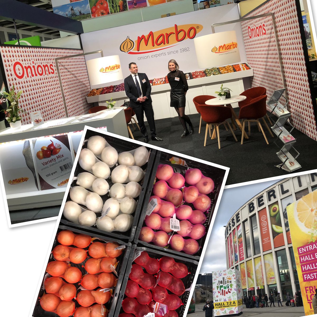 Marbokoen's tweet photo. Thanks to all our visitors #FruitLogistica2019 #Marbo #onions Bedankt @zuidkoop #hollandfreshgroup Hope to see you next year https://t.co/CTvQIyUSyy
