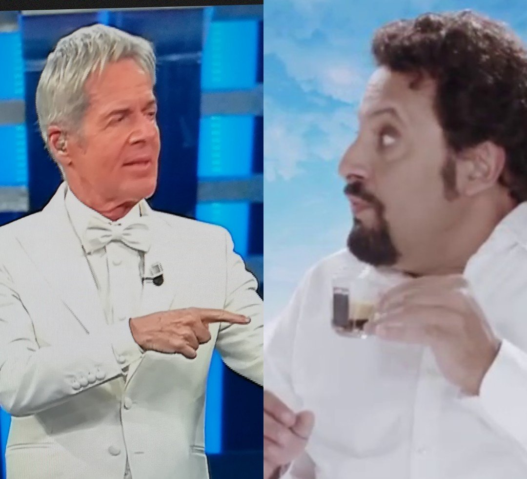 joelle_lovato's tweet photo. Che @ClaudioBaglioni stia provando ad entrar nel #paradiso della @Lavazza ?🤔
#Sanremo2019
#sanremoiusve https://t.co/8IctNkSIhD