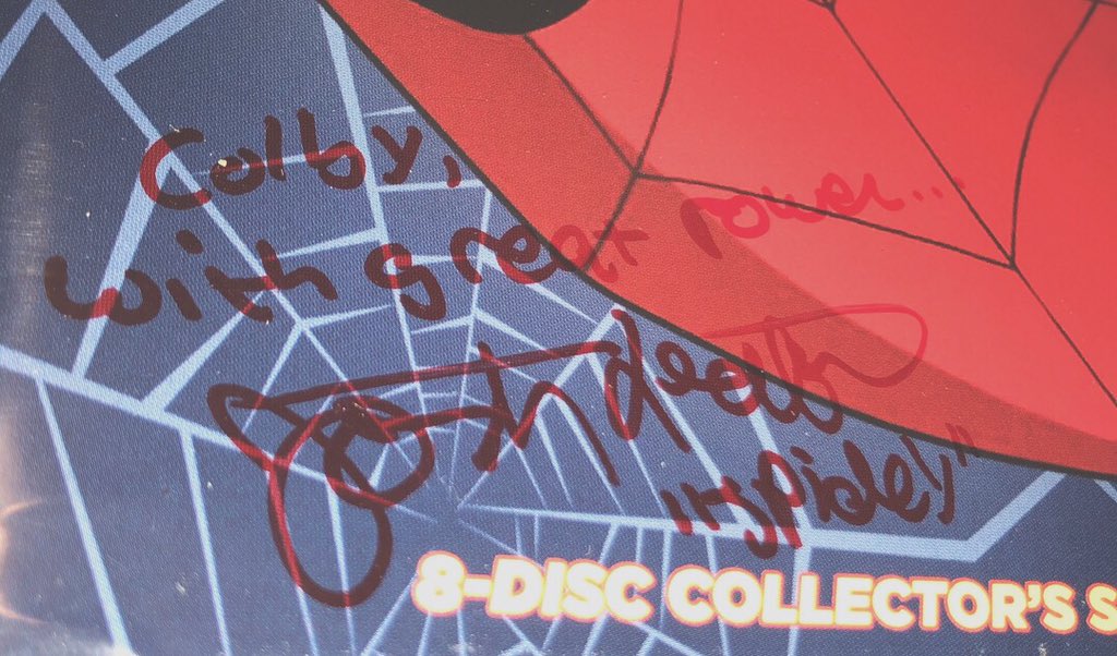 colbybearfeet's tweet image. Sorry I’m late, @joshkeaton , but happy birthday! Was awesome meeting you a while back, hoping to meet you again at my next local con! #issue99