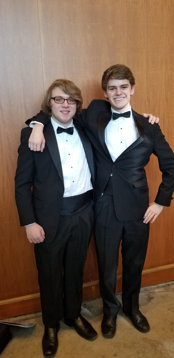 meadeband's tweet photo. Congratulations to these two gentlemen for a fine performance with KMEA All-State Concert Band! #KMEA #MusicEducation https://t.co/P20WxqdvCB