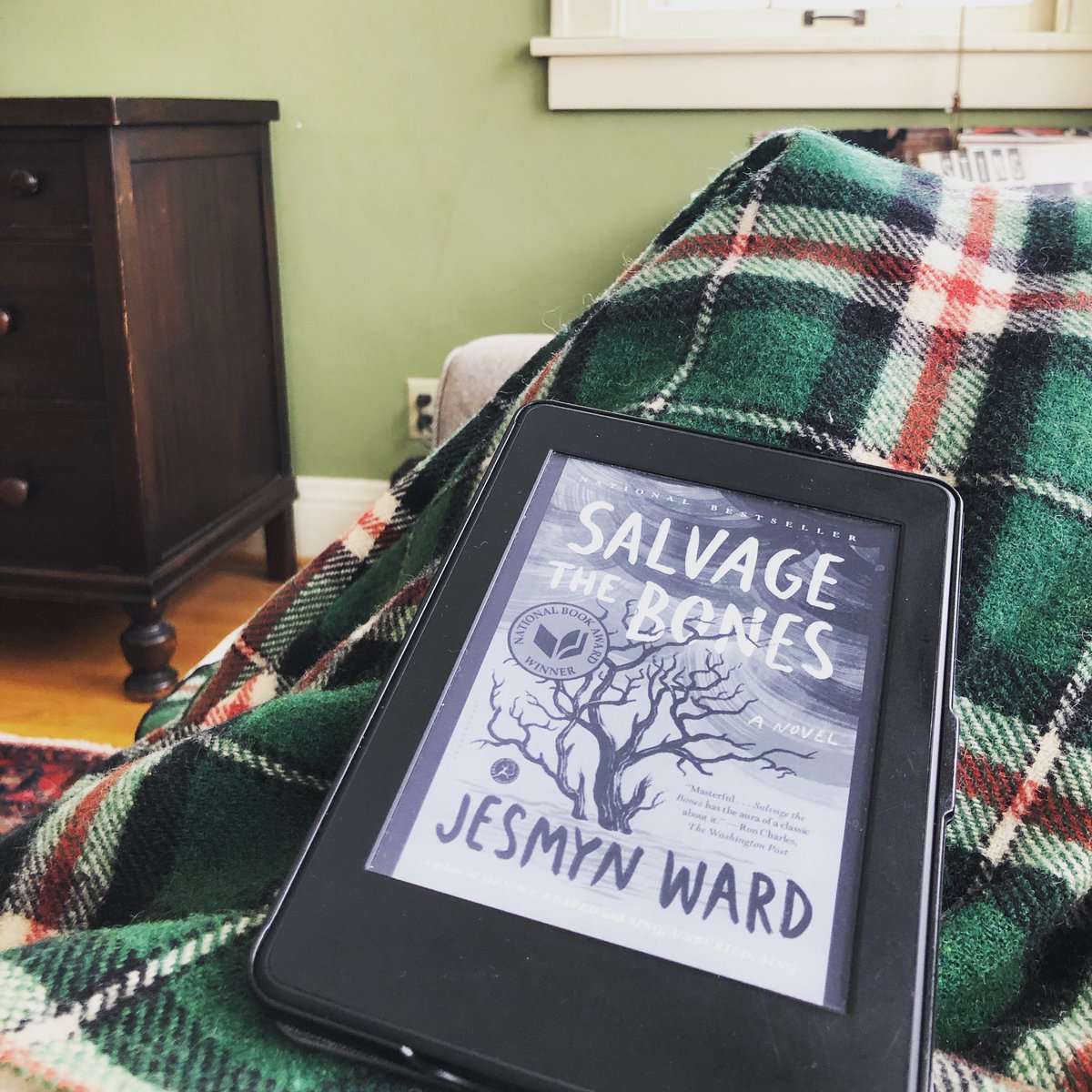 SarahJKLightner's tweet photo. Pretty intense story about a family preparing for and surviving Hurricane Katrina. I preferred her most recent novel Sing, Unburied, Sing. #mslightnerreads https://t.co/G8j0GRqCPr