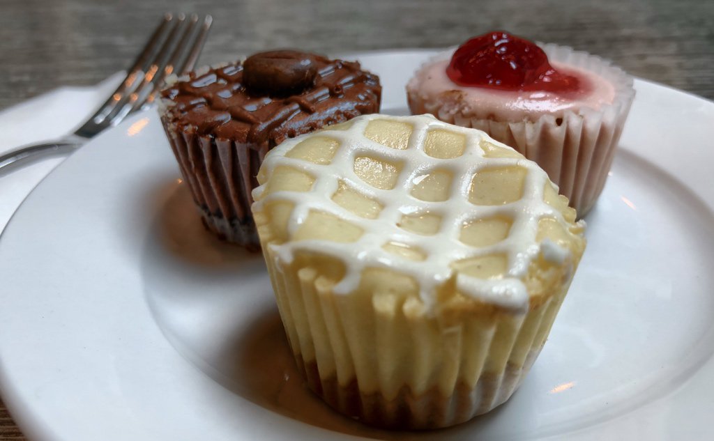 tychay's tweet image. If I survive my talk, I’m treating myself to cheesecake #SunPHP19