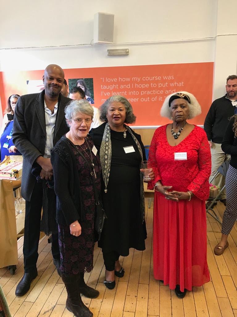 Lambeth Walk team celebrate 6 years of growing vegetables together in our first GP Co-op garden at LGPFC big bash