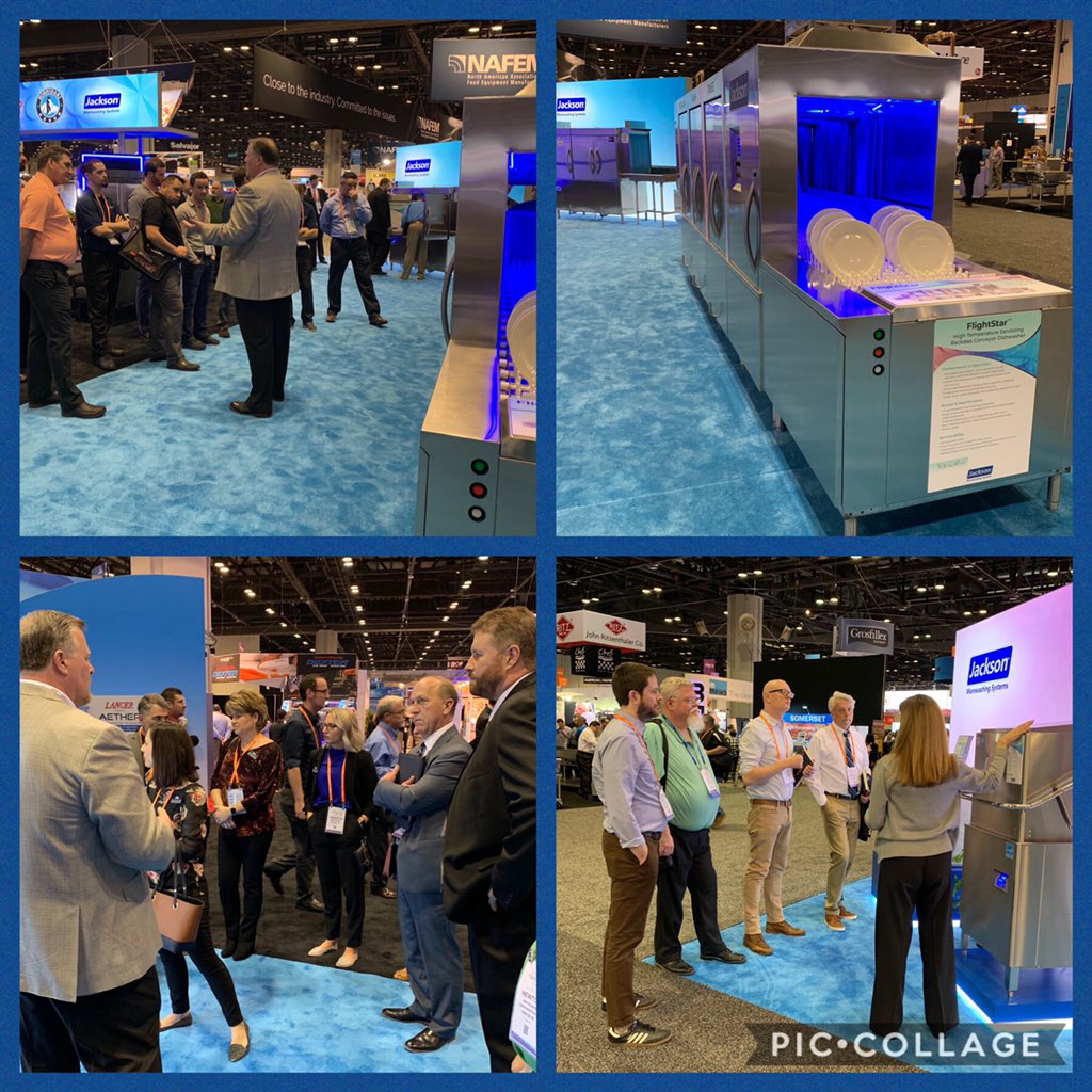 christiewloulou's tweet photo. @TheNAFEMShow 2019 was all about fantastic product training and finding out what’s new and exciting for this year! @ZinkIndy with Central Restaurant learning all about Jackson Dishmachines @ZinkFSG #thinkzink2019 https://t.co/oTHVFxoCDK