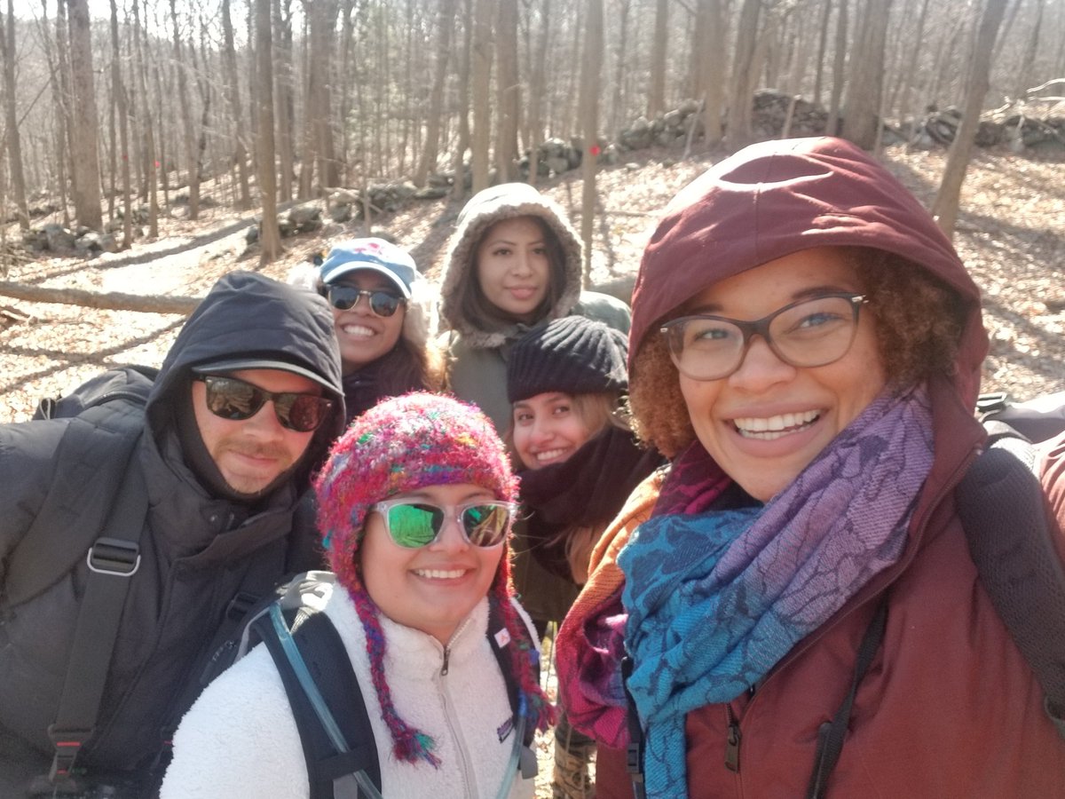 TheCurlyJenny's tweet photo. Got up at the crack of dawn to hike with @kikitraveler30 and @latinaswhohike. Met sooo many cool latinas and disrupted the outdoors. Looking forward to the next one! Oh and I'll be writting a blog post. Stay tunned! #outdoorsforeveryone
#POChike
#POCMeetup https://t.co/QKnUtb68gT