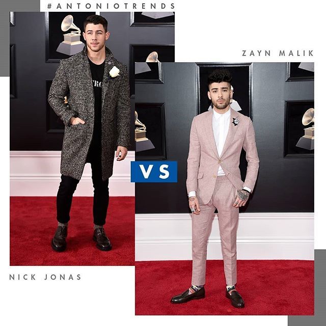 antonionc_'s tweet photo. Mañana todos atentos a las tendencias de moda que veremos en la alfombra roja de los premios Grammy. El año pasado, nos encantaron los estilos de @nickjonas y @zainmalik____ si tuvieras que elegir el traje de alguno de ellos ¿cuál eliges?
.
#TiendasAntonio #Sastreria #Ropa #… https://t.co/NLMjSO5tfq