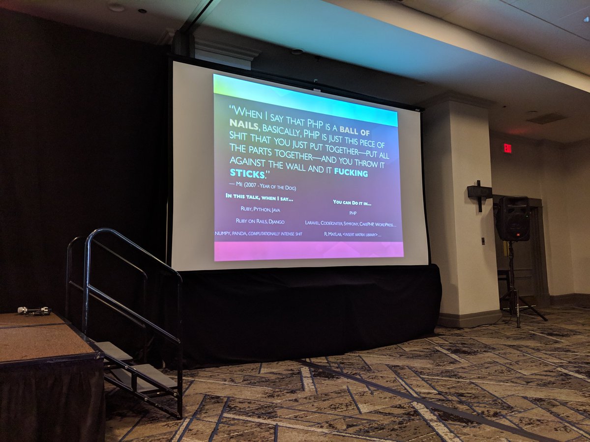 michaelcullumuk's tweet image. How to understand Terry Chay at #SunPHP19