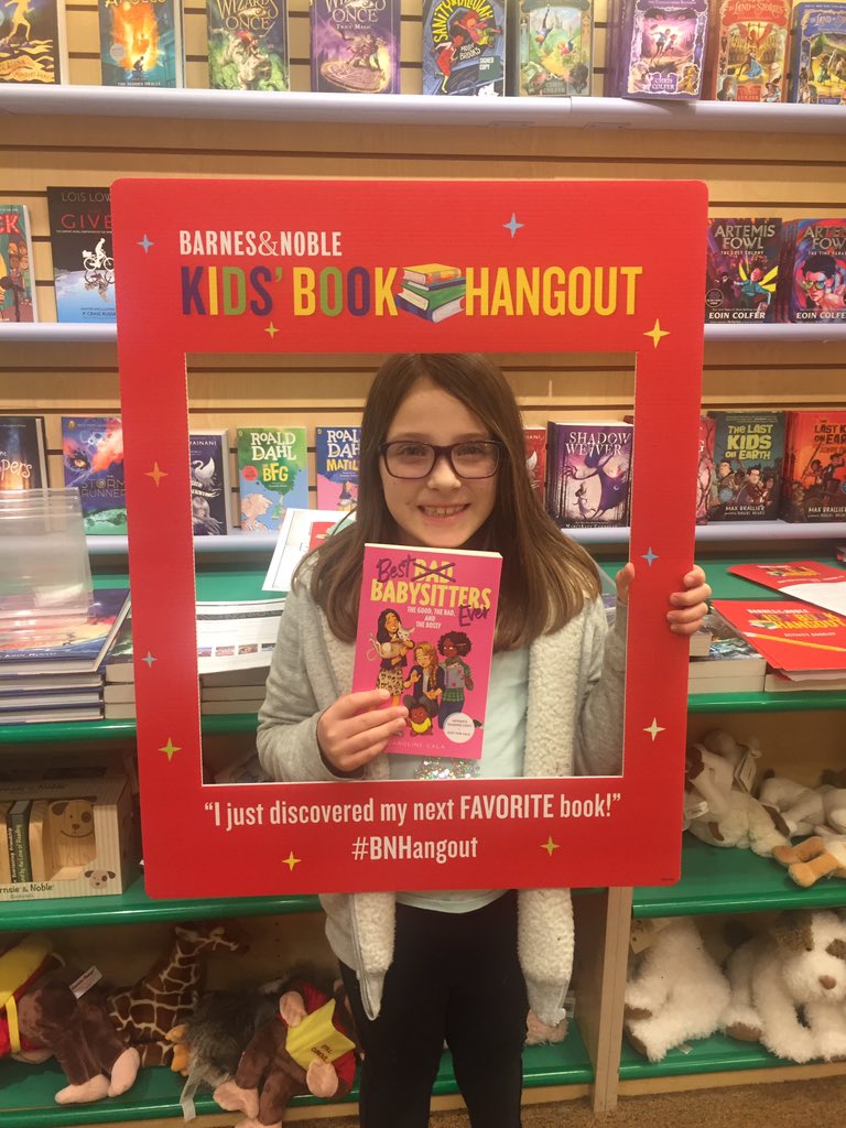 Lily had a great time @BNBuzz #bnhangout  She won “Best Babysitters Ever” & is so excited to get started on it!