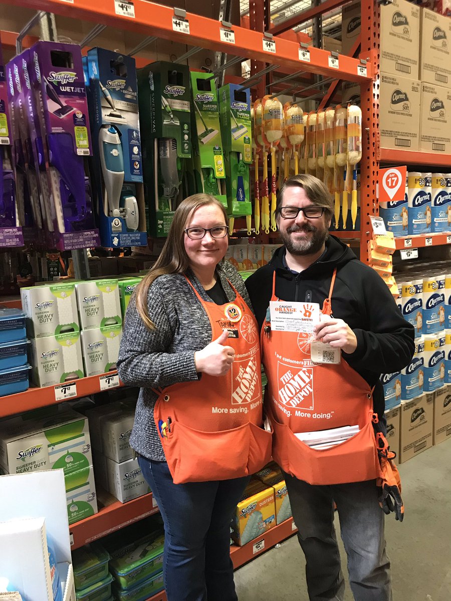 TamaraRoden's tweet photo. Carl was caught orange handed, fixing a safety issue in the flooring department AND wearing gloves!!! Great job Carl!! #HD4725 #D39Proud #FunButFocused @blkubes @gregfoley_thd @Katie_S_Slack https://t.co/m6Di1EoHU2