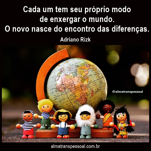 AlmaTranspessoa's tweet photo. Cada um tem seu próprio modo de enxergar o mundo. O novo nasce do encontro das diferenças.
https://t.co/zAyyxzO64b
#visaodemundo #novo #diferença #alma #evolução #espiritualidade #paradigma #crençaslimitantes #ego #matrix #autoconhecimento #proposito #somosum #samadhi #reflexão https://t.co/p64rF0ly9I