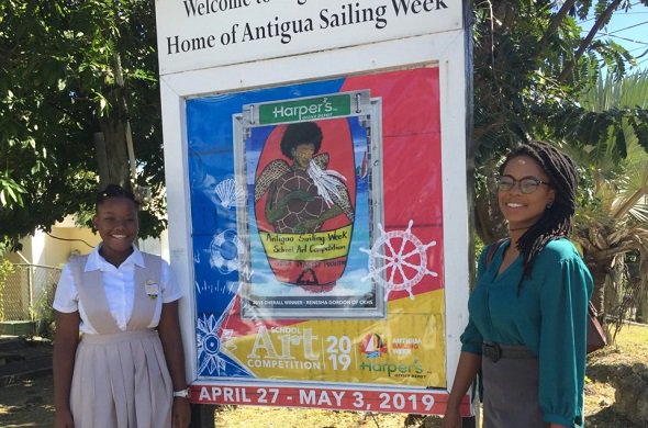 Antiguanice's tweet photo. The Harper’s ASW School Art Competition is open!
🇦🇬⛵️🎨👩‍🎨 Read more: https://t.co/U9HB78t9Bi 
#AntiguaSailingWeek #ASW52 #AntiguaArt #AntiguaNice https://t.co/p7S5K8ZGKu