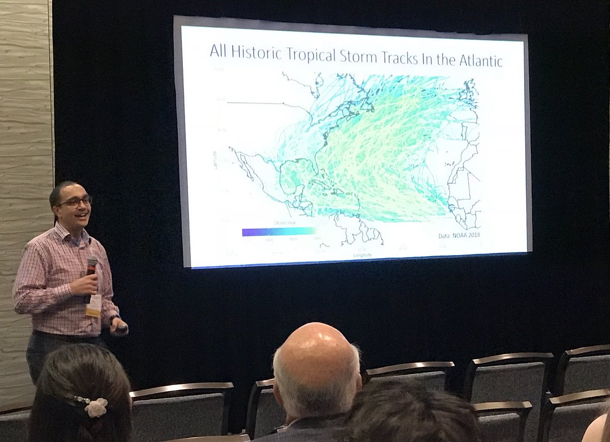 .@rob_choudhury (@UFPlantPath @ISFS_UF_IFAS) presents an analysis of storm effects on disease risk, esp for laurel wilt @ #SDAPS2019 @sd_aps @plantdisease 

Review paper on #laurelwilt with many collaborators from this project, incl @UFTropical : 
mdpi.com/1999-4907/8/2/…