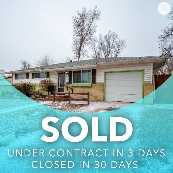 NuvillColorado's tweet photo. 🏡CLOSED 🏡Listed to under contract in 3 days, and closed in one month! Way to go Chandra! #ColoradoSprings #RealEstate https://t.co/XL635jKhKV