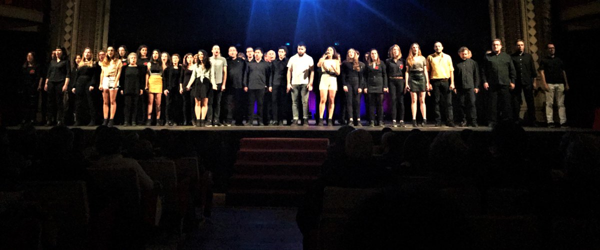 Avui al magnífic concert @agrupvocal amb el títol "OCTUBRE cançons per la llibertat" al <a href="/casalvilafranca/">Casal de Vilafranca - Societat La Principal</a> 
Amb coproducció de la <a href="/AteneusCat/">Federació d'Ateneus de Catalunya</a> i la participació de la <a href="/PolifonicaVila/">PolifònicaVilafranca</a>  i el <a href="/CorXamusia/">Cor Xamusia🎗</a> 
#cançonsperlallibertat