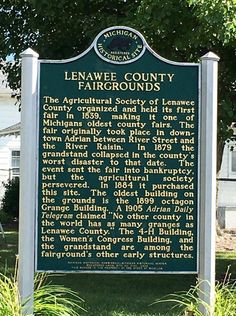 lenaweefair's tweet photo. Did you know 1854 was the first and only year the Lenawee County Fair was held any place other than Adrian? The fair was held in Hudson that year, however it moved back to Adrian in 1855 and has been the site of the fair ever since. #lenfair2019 #180years #lenaweecountyfair https://t.co/tMyd7Hfb0j
