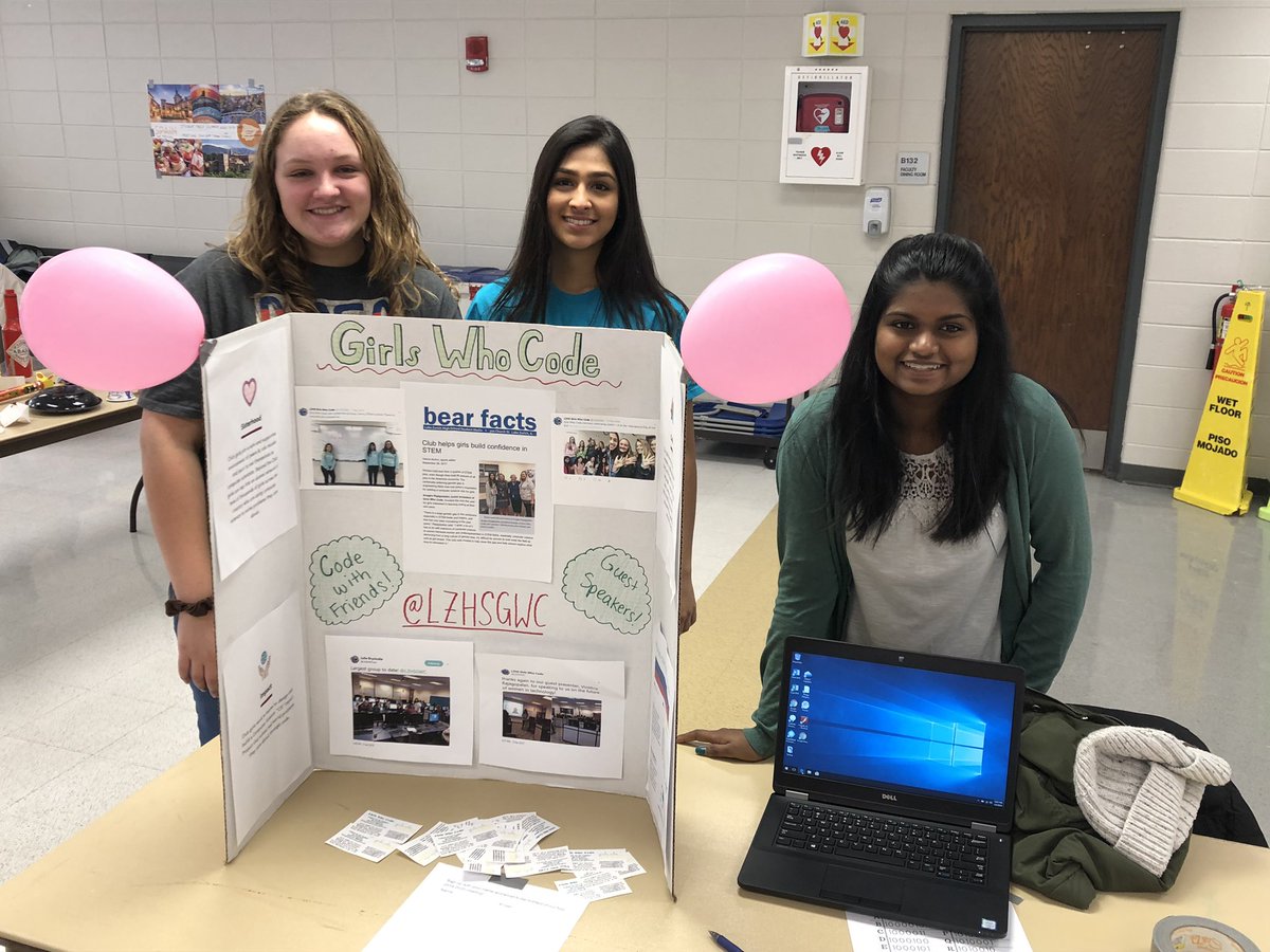 Julie_Bryniczka's tweet image. Come visit Girls Who Code (@LZHSGWC) at the D95 STEAM Summit. Learn binary, block coding, html &amp;amp; JavaScript!