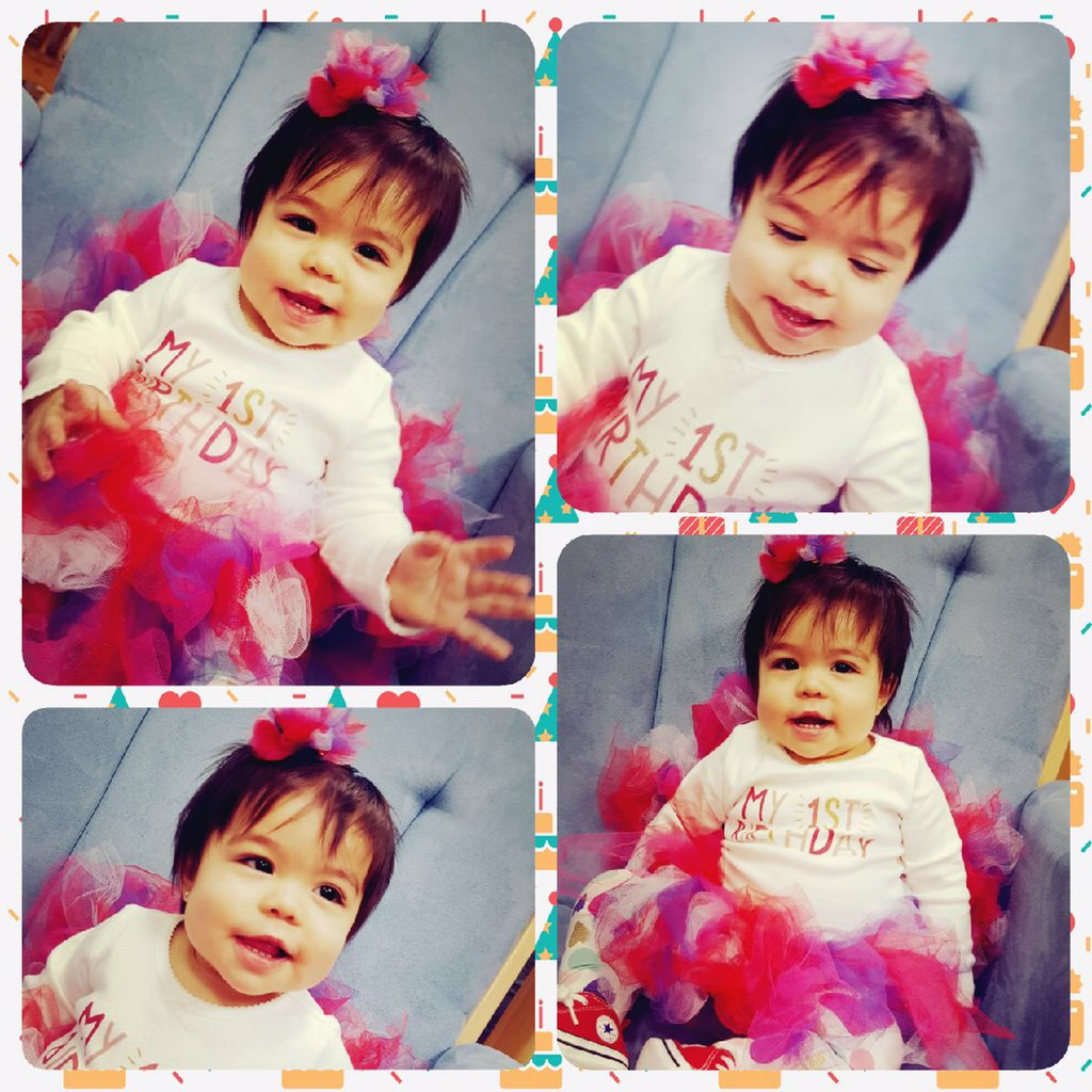 Happy 1st Birthday Ms. A! 🎉🎉@HHS_MAvila #bigbluechair #birthdayphotoshoot #tutu