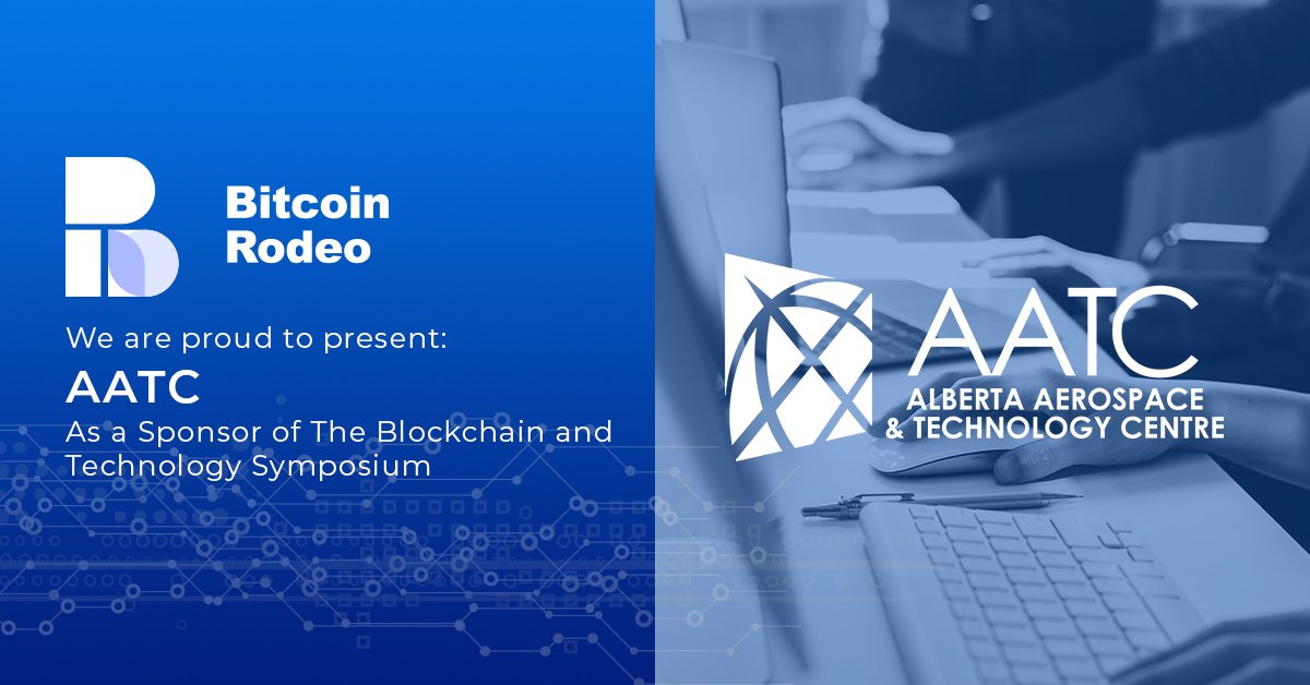 bitcoinrodeoyeg's tweet photo. We are proud to present @AATCCanada as a Sponsor of The Blockchain and Technology Symposium. Join us March 5th &amp; 6th in Edmonton as we gather with leaders in AI, IoT, Blockchain, Robotics, and innovators in tech paving the way.

https://t.co/ANQjKDIn95 https://t.co/IL5VnQKmQg
