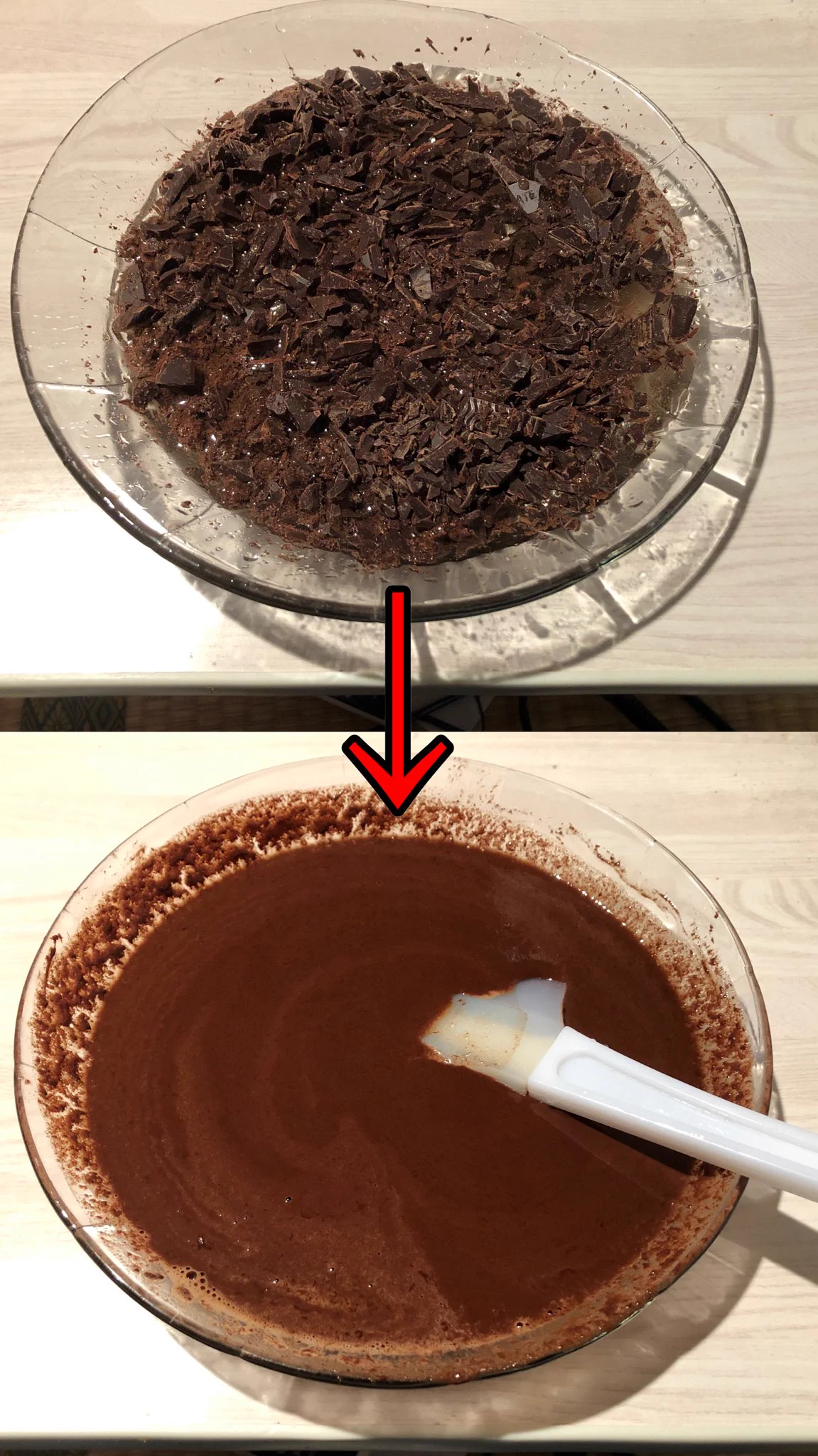 めっちゃ簡単なチョコムースの作り方！！材料はチョコと水だけ！！