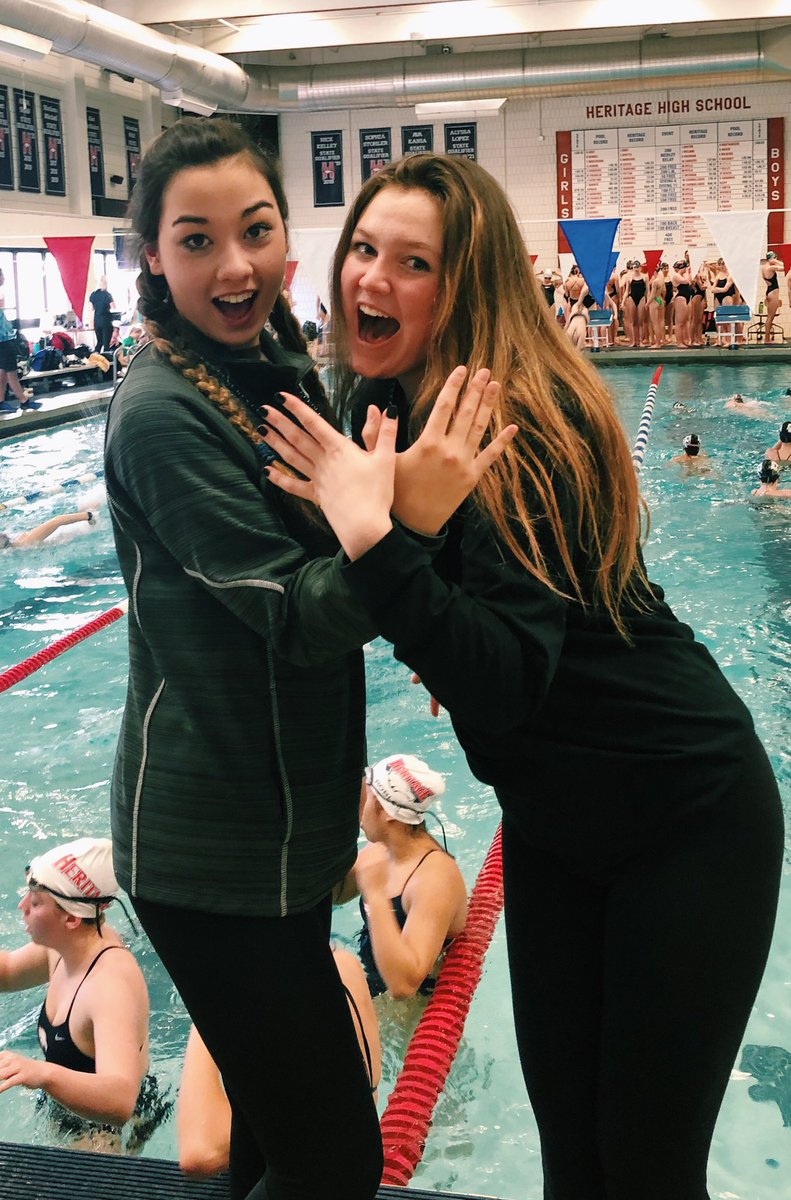hrhs_swimming's tweet photo. Awesome job yesterday to our A leagues qualifiers! Let’s keep it going today at finals!! https://t.co/l8vD4HS5JS