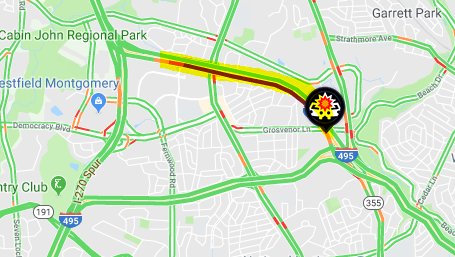 Wtop Traffic On Twitter I 270 Sb Btwn Md 187 Old Georgetown Rd