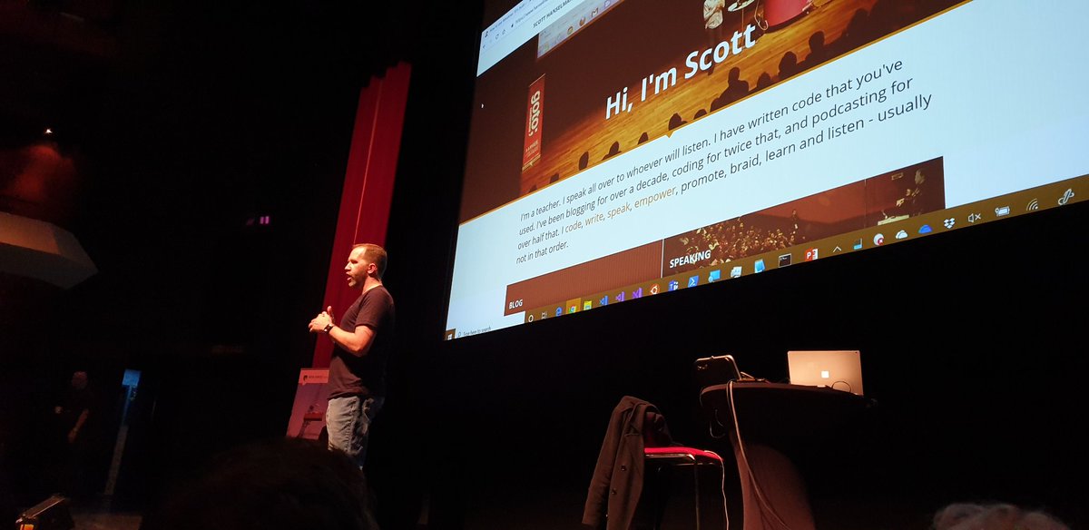jpiet's tweet photo. Great talk from @shanselman at @dotNetZuid and great advice on going "one level deeper" for developers on any level. https://t.co/899C3gSjk7