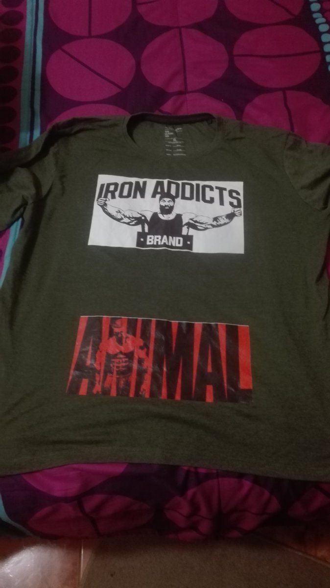 Ayrtonjp007's tweet image. Got my First #IronAddicts T-Shirt
