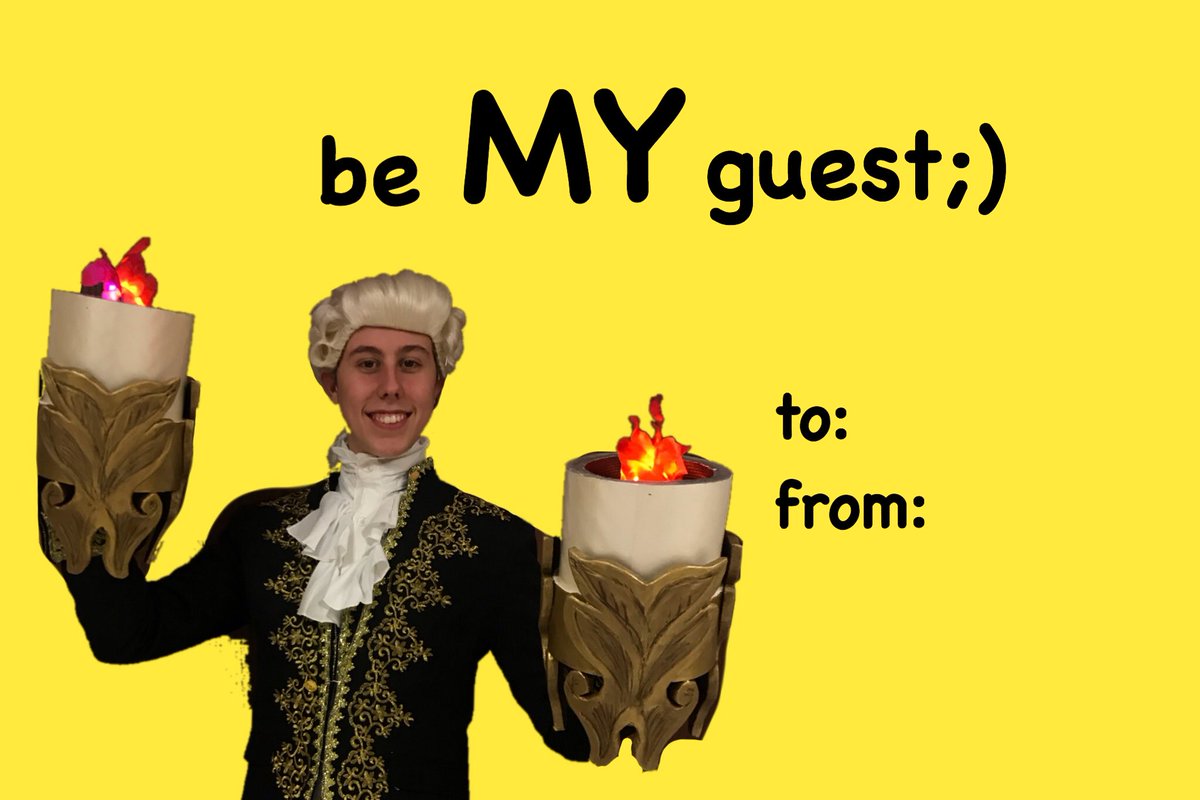 lildeac's tweet photo. come see beauty and the beast!!!february 7-9, 14-16 (7:00 PM, with shows at 1:00 on saturdays) student tickets will be selling for $5 during lunches make sure you get some!!! https://t.co/qyK5b957Cq