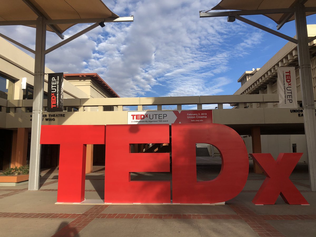 Getting so inspired today by some amazing speakers! Thank you <a href="/utepalumni/">UTEP Alumni</a> @utep <a href="/TEDx/">TEDx</a> <a href="/TEDchris/">Chris Anderson</a>