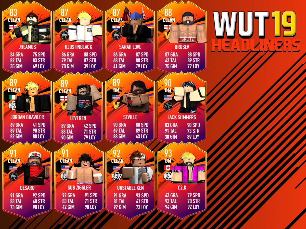 ShotgunAnthony's tweet photo. WUT 19 returns with the #HEADLINERS, featuring @TheKidzrock4 's recent tenure in the deathmatch, the man who STOLE a win from TM Punk: @UnstableKen and CCW Royal Rumble winners #Desaro and @sarah_quisha . In packs now. https://t.co/MXzmSxvnVi
