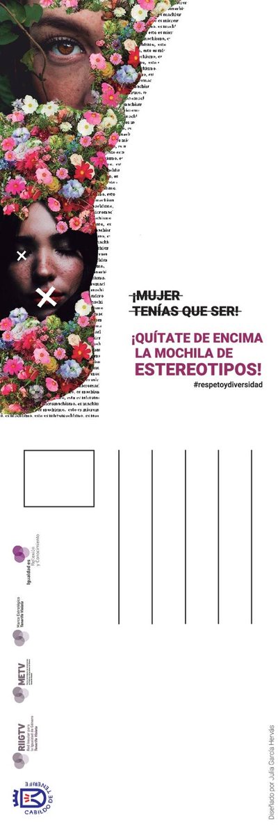 metvtf's tweet photo. ¡Repartimos postales para prevenir la violencia machista! ✉
Dentro de las acciones del #METV para prevenir las actitudes machistas se han repartido postales con mensajes en Ayuntamientos, casas de Juventud o institutos de Tenerife. https://t.co/kECdV2m0tA