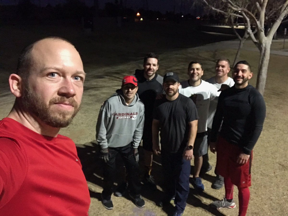 F3Sandbag's tweet photo. Hey Gilbert AZ! 7 dudes for the F3 morning workout at #FreestonePark. All workouts are FREE and open to all men. @F3PhoenixAZ @GilbertYourTown @GilbertPolice @GilbertFireDept @GilbertAZMayor @GilbertParksRec @GilbertChamber https://t.co/NxNshKHjPx
