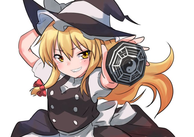 #深夜の真剣お絵描き60分一本勝負 
霧雨魔理沙 