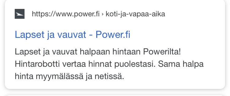 Kohdemarkkinointi kohdillaan 🤔
#mainos #power #lapsikauppa