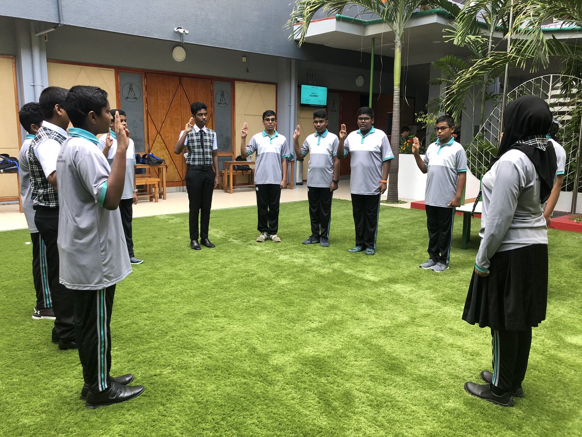 3rdmalescouts's tweet photo. 2nd AIS Scout Meeting, started with Scout Promise. Today meeting we planned and decided the activities will take by coming next 3 months. 
#AISScouting #ScoutsofMaldives #ScoutMV @ScoutsMaldives https://t.co/gcH9OHwkCL