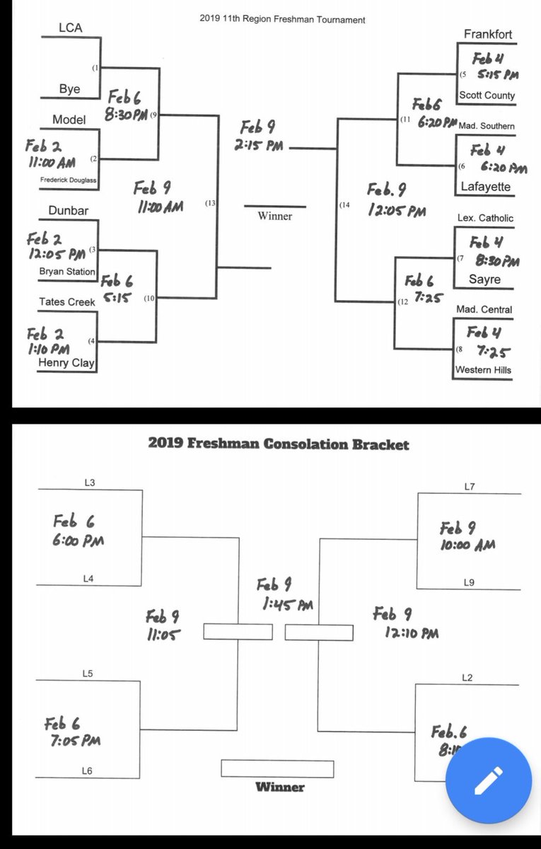 ModelBasketball's tweet image. 11th Region Freshman Tournament gets underway today!  11 am vs Douglass!