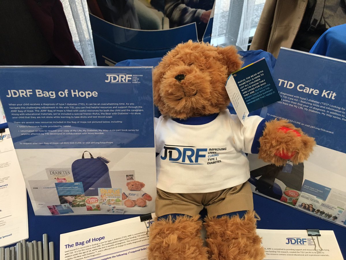 JDRFGMOSIL's tweet photo. Rufus is ready for today’s #TypeOneNationSummit! Hope to see you soon. #JDRF #STLSummit https://t.co/oMCEiXOlVC